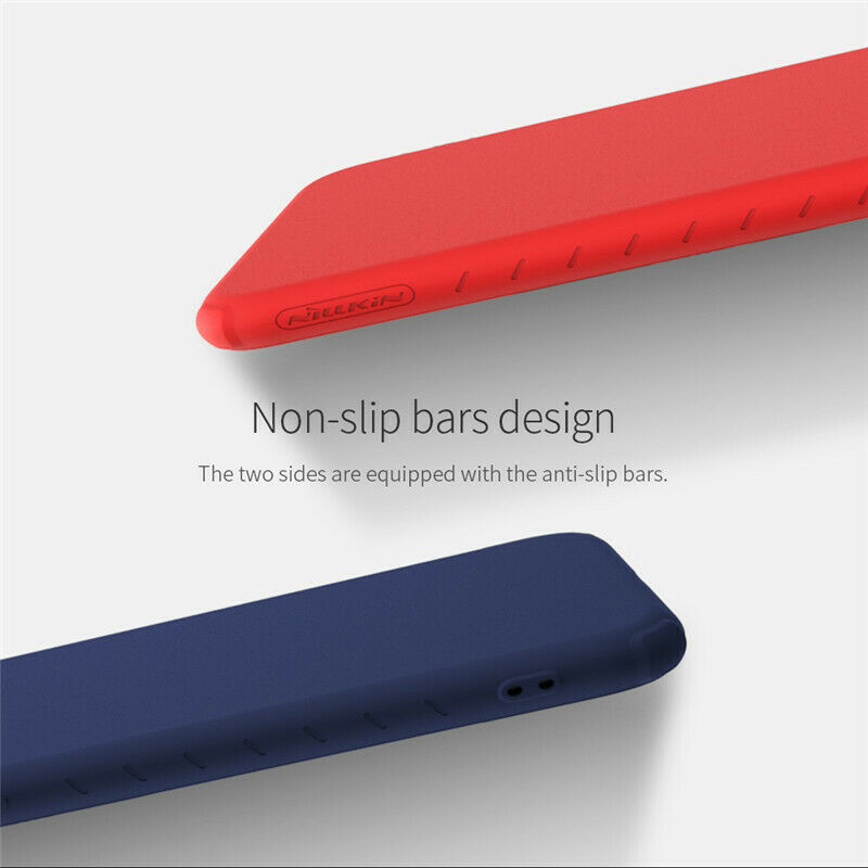 Ốp Lưng Xiaomi Redmi Note 7 Pro Hiệu Nillkin Rubber-Wrapped Chính Hãng được làm bằng chất liệu silicon cao cấp có độ đàn hồi tốt chống va đạp và bụi bẩm tốt, lớp silicon mịn cầm rất thoải mái.